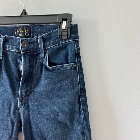 Agolde Sophie Skinny Dark Indigo Jean - Picture 2 of 7